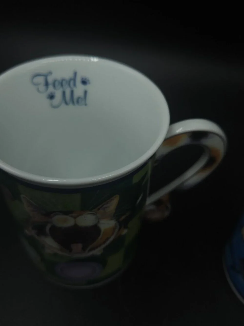 Gary Patterson Coffee Mugs Tea Cups The Face Off Feed Me Lot Of 2 NEW